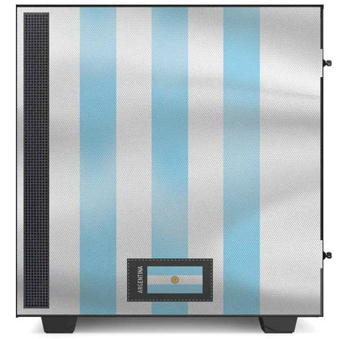 Argentina Soccer Flag NZXT H510 Compact ATX Mid-Tower Case Skin